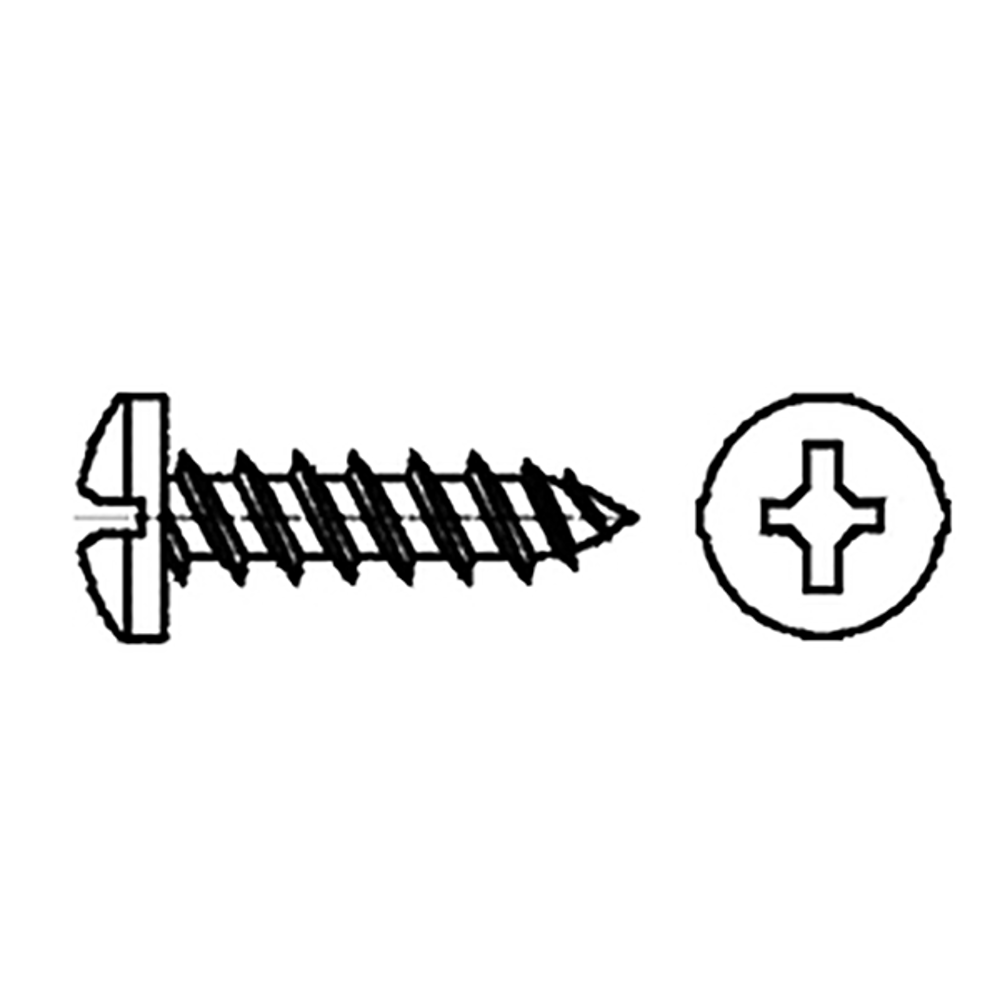 6 x 3/8" Pan Head Screws
