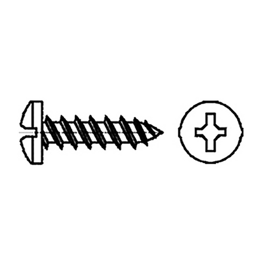 6 x 3/8" Pan Head Screws