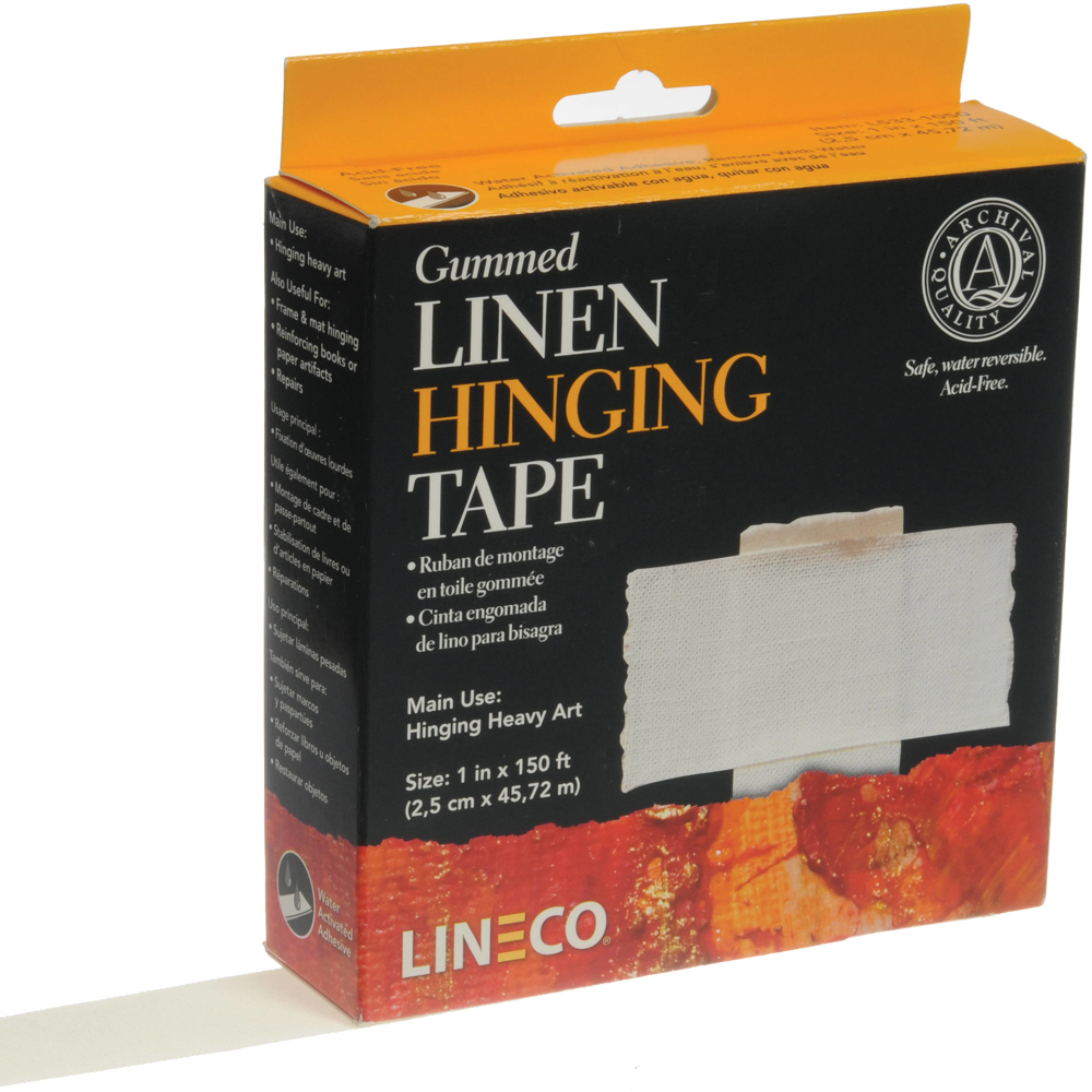 AcidFree Gum Linen Tape 1"x150'
