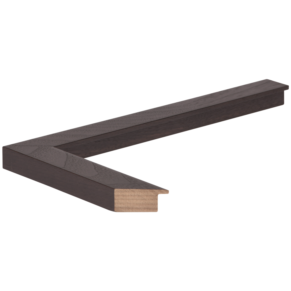 Alden Dark Walnut Cube 1 1/4"