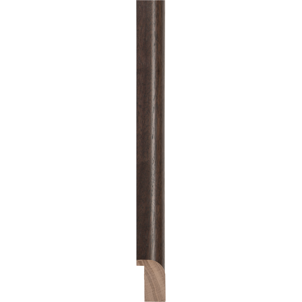 Alden Dark Walnut Curved Cap 1 1/8"