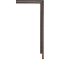 Alden Dark Walnut Curved Cap 3/4"