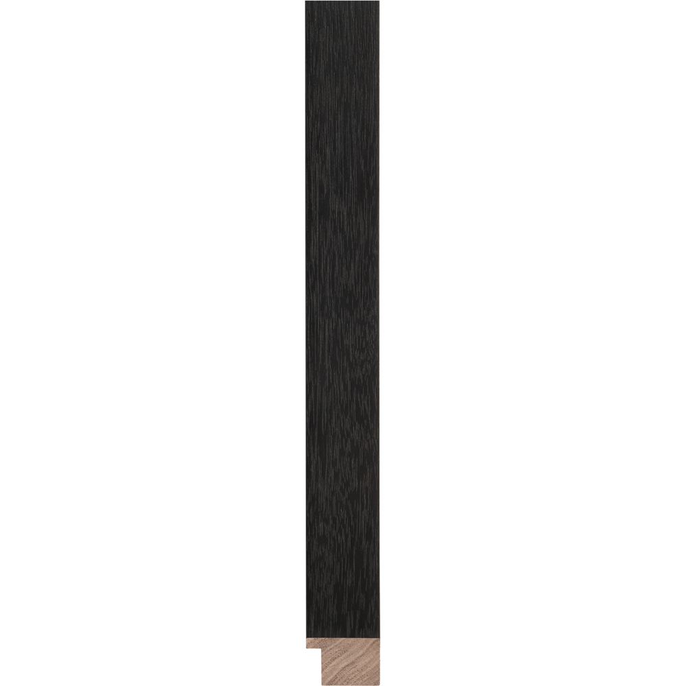 Alden Ebonized Walnut Cube 1 1/4"