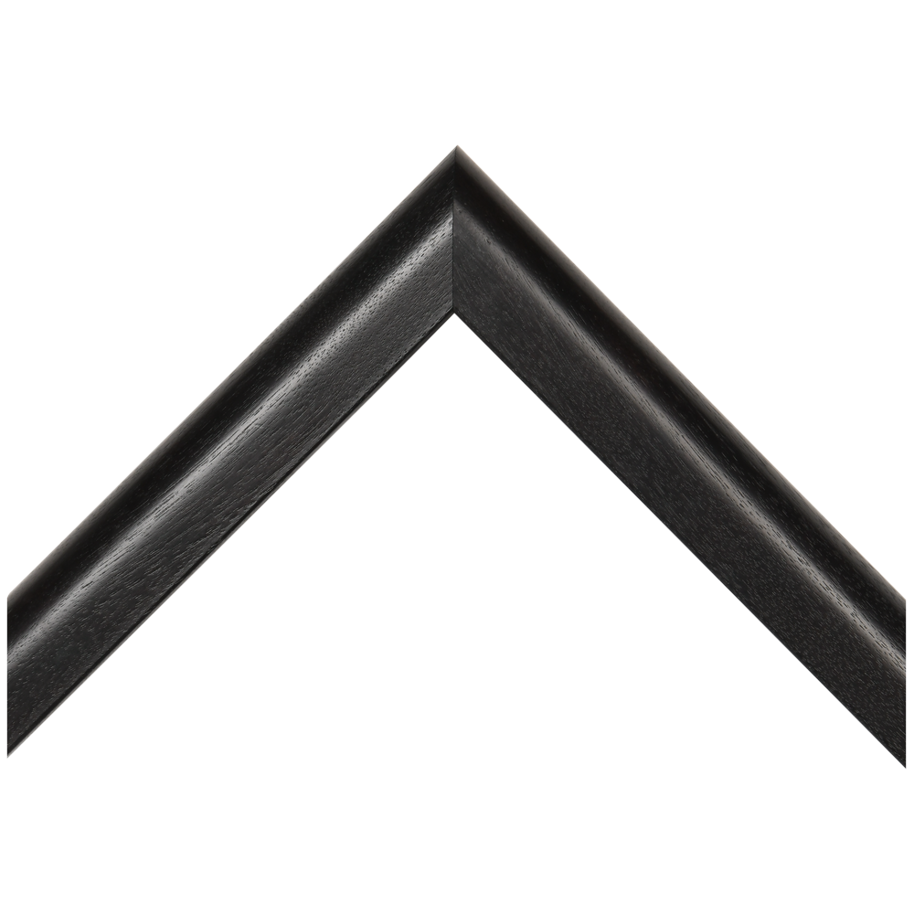 Alden Ebonized Walnut Curved Cap 1 1/8"