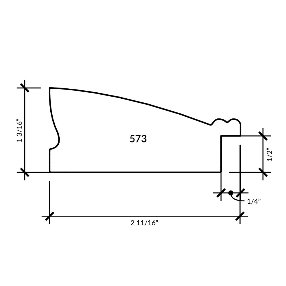 Andover Suede 2 11/16"