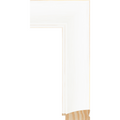 Andover White 2 11/16"
