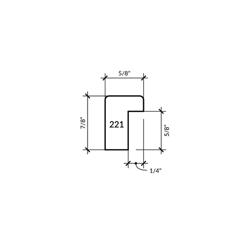 Ansley II Mahogany 5/8"