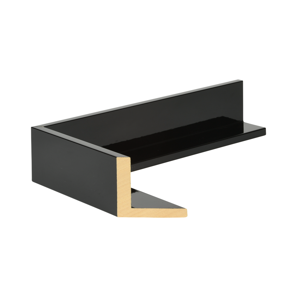 Bauhaus II Black Float 2"