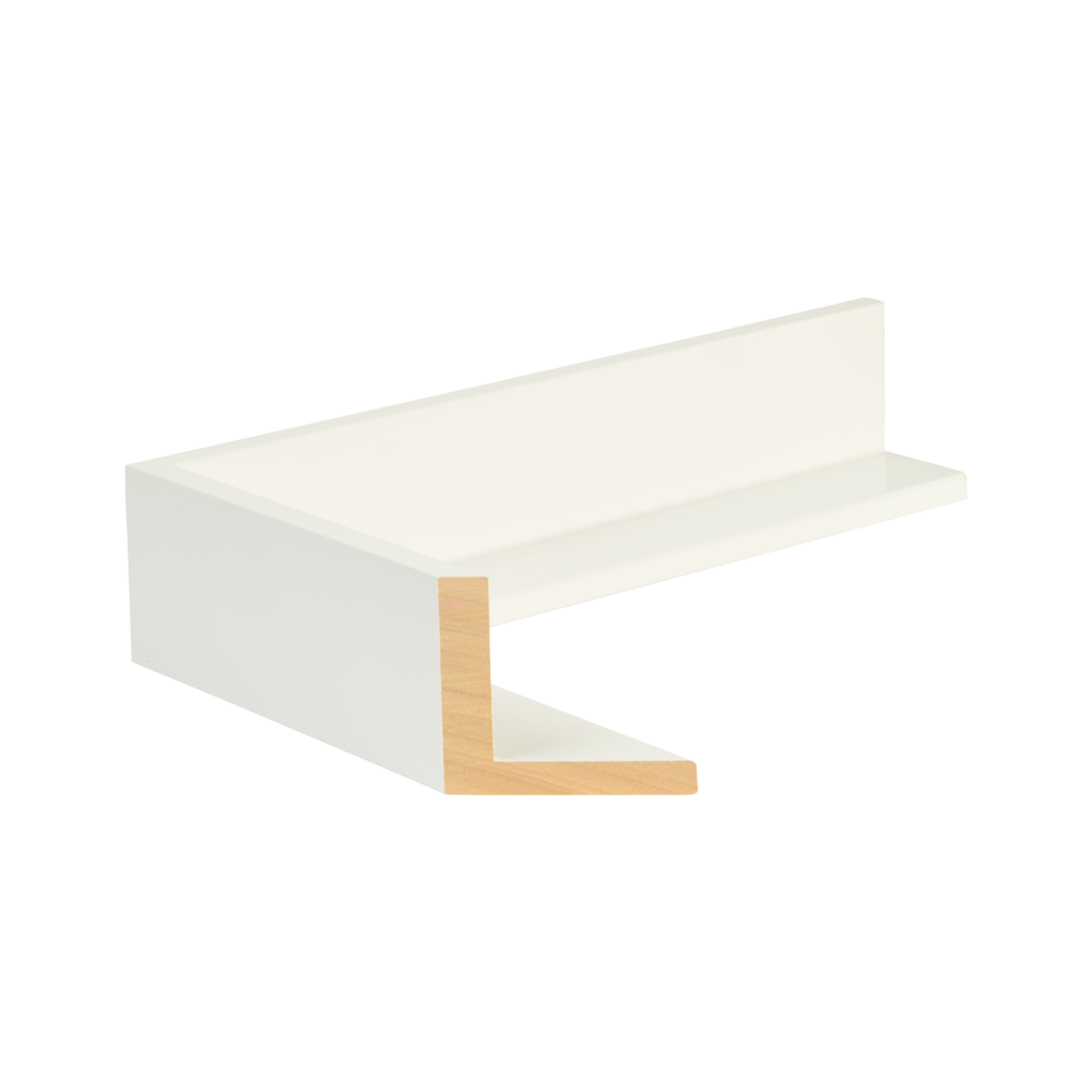 Bauhaus II White Float 2"