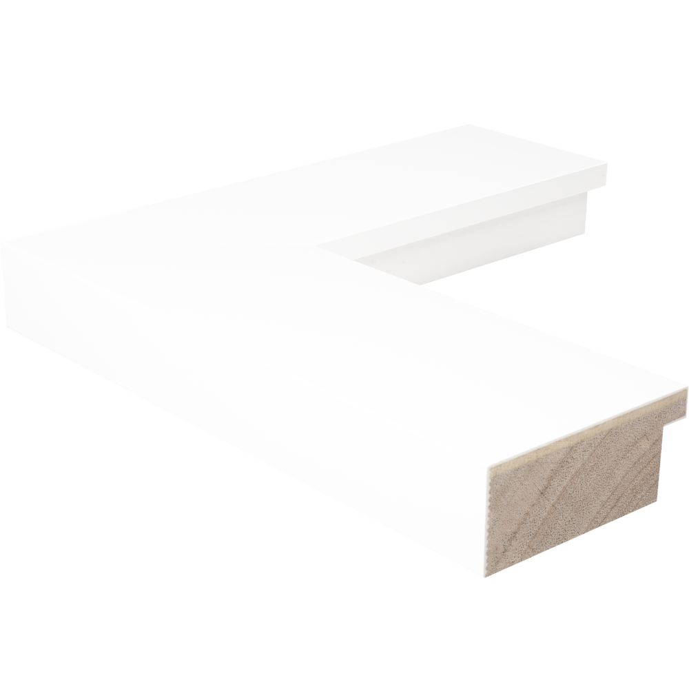 Bauhaus White 3"