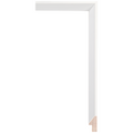 Cabana Sailor White Bevel 13/16"