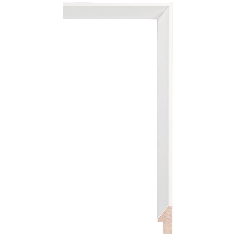 Cabana Sailor White Bevel 13/16"