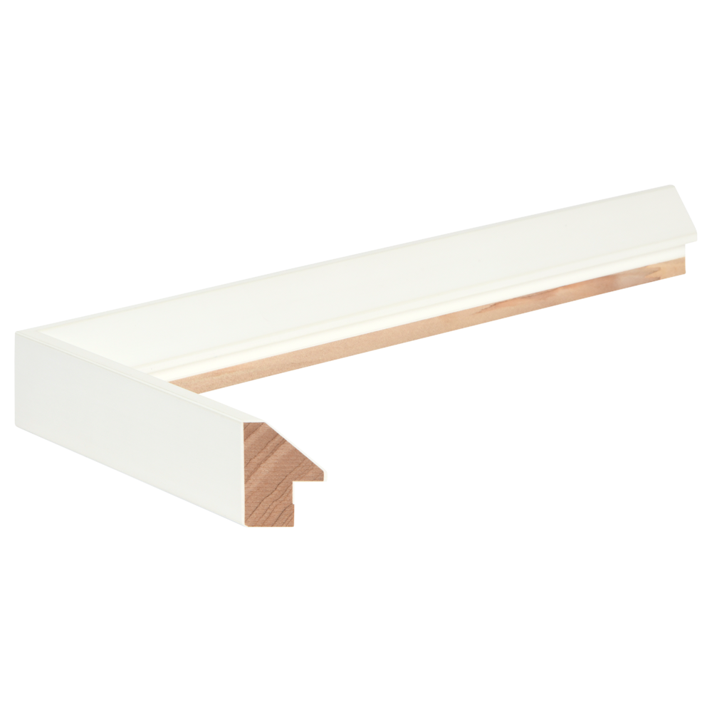 Cabana Sailor White Bevel 13/16"