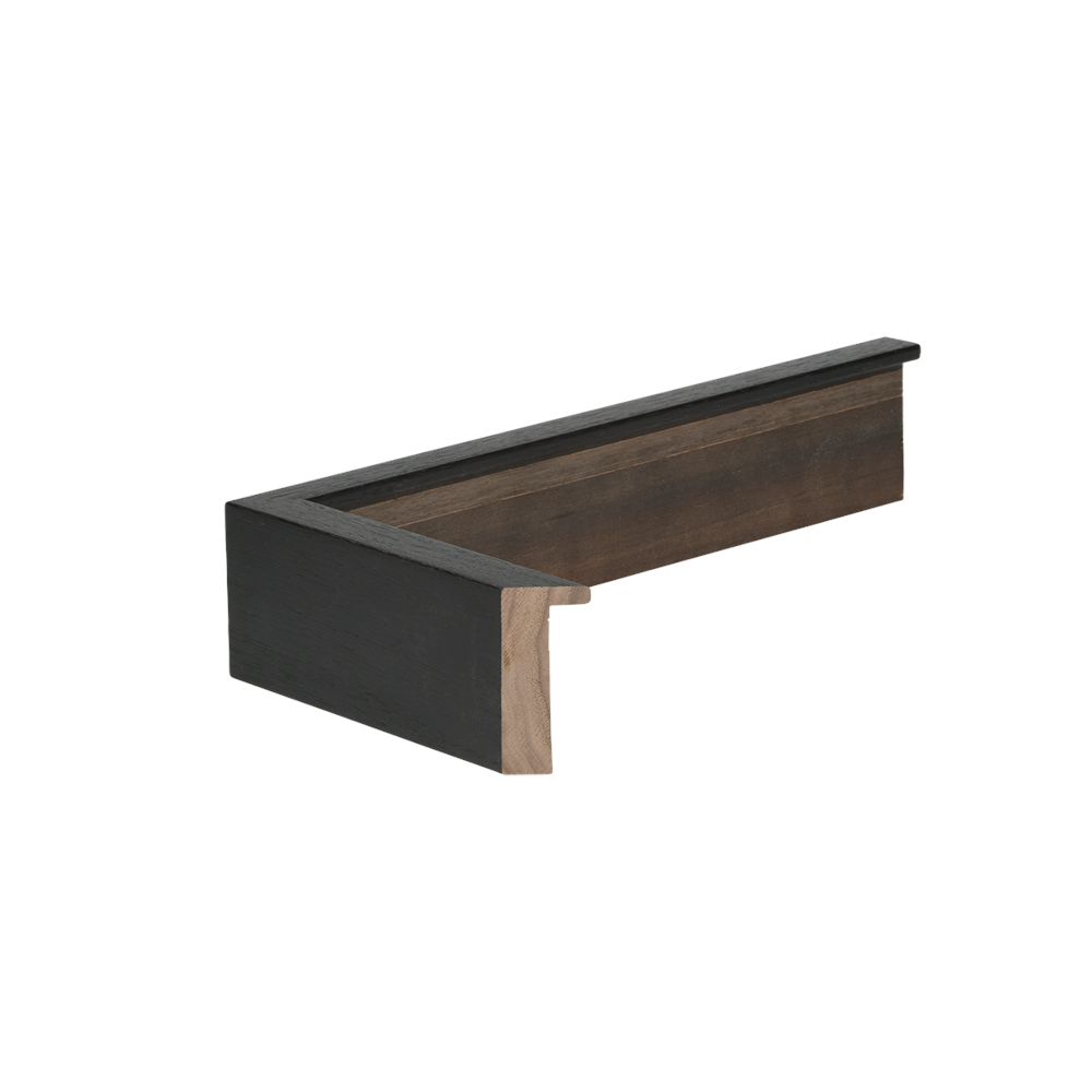 Cranbrook Shadowbox Ebonized Walnut 1"