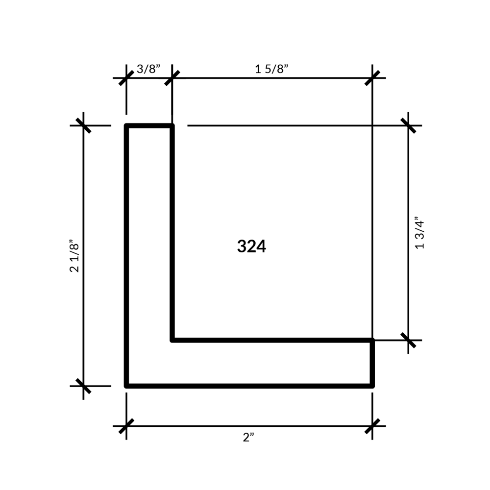 Gallery One White 2"