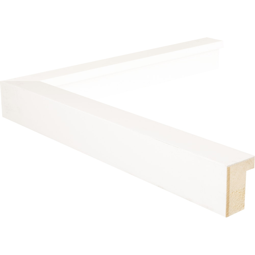 Jasper II 1 1/8" Cube White