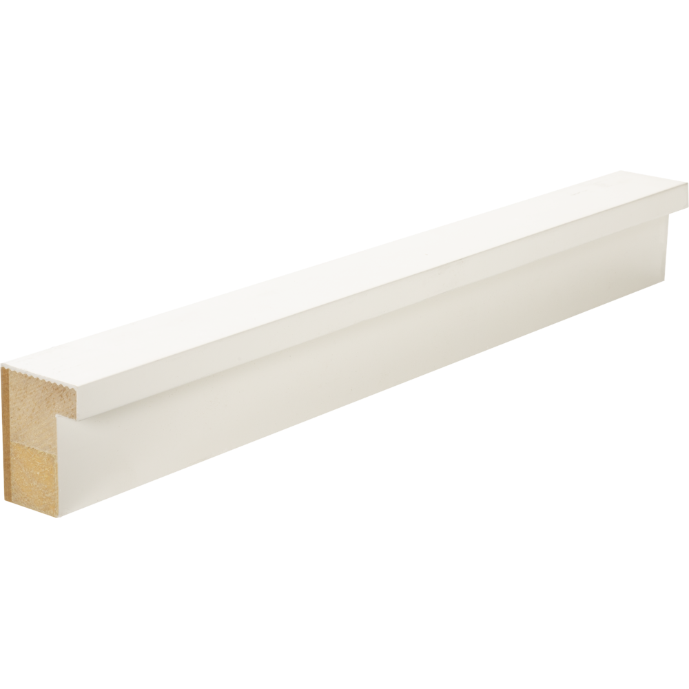 Jasper II 1 1/8" Cube White